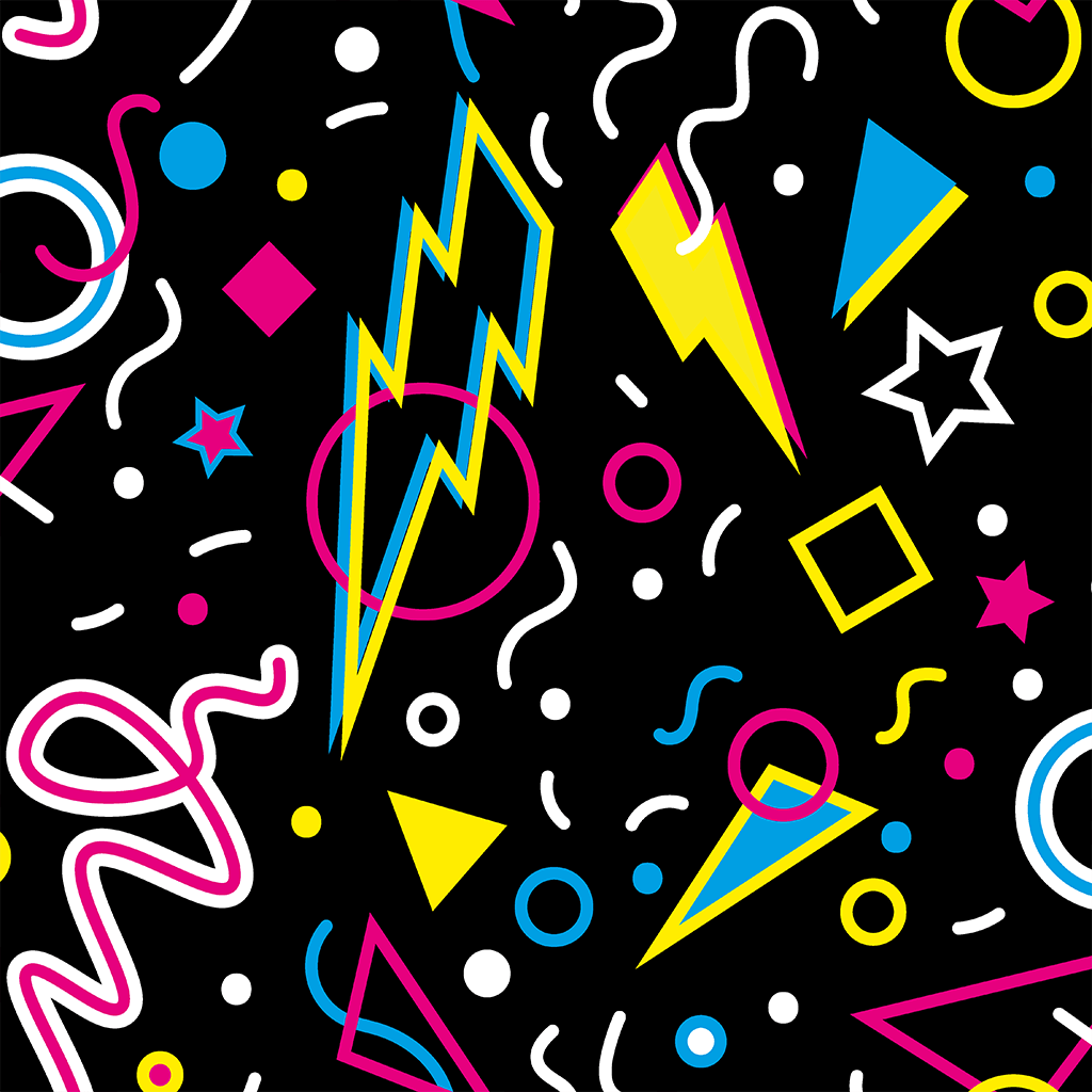 Retro 80s - Lanyard Llavero