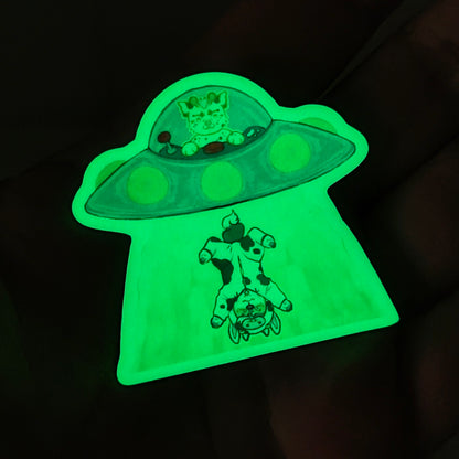 Pegatinas de Brillo en la oscuridad Personalizadas